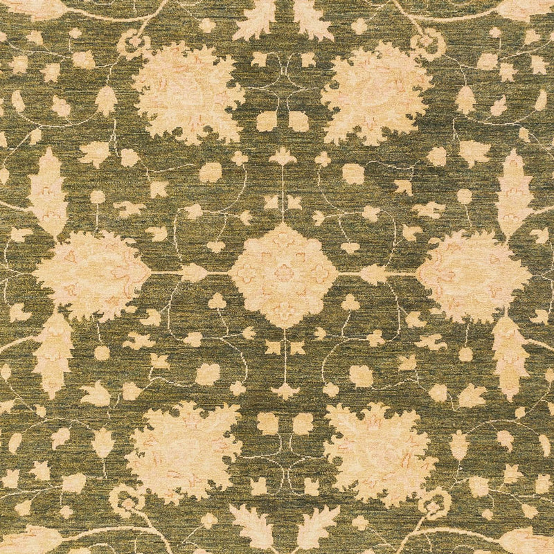 Tappeto Ziegler - 404 x 307 cm - verde oliva