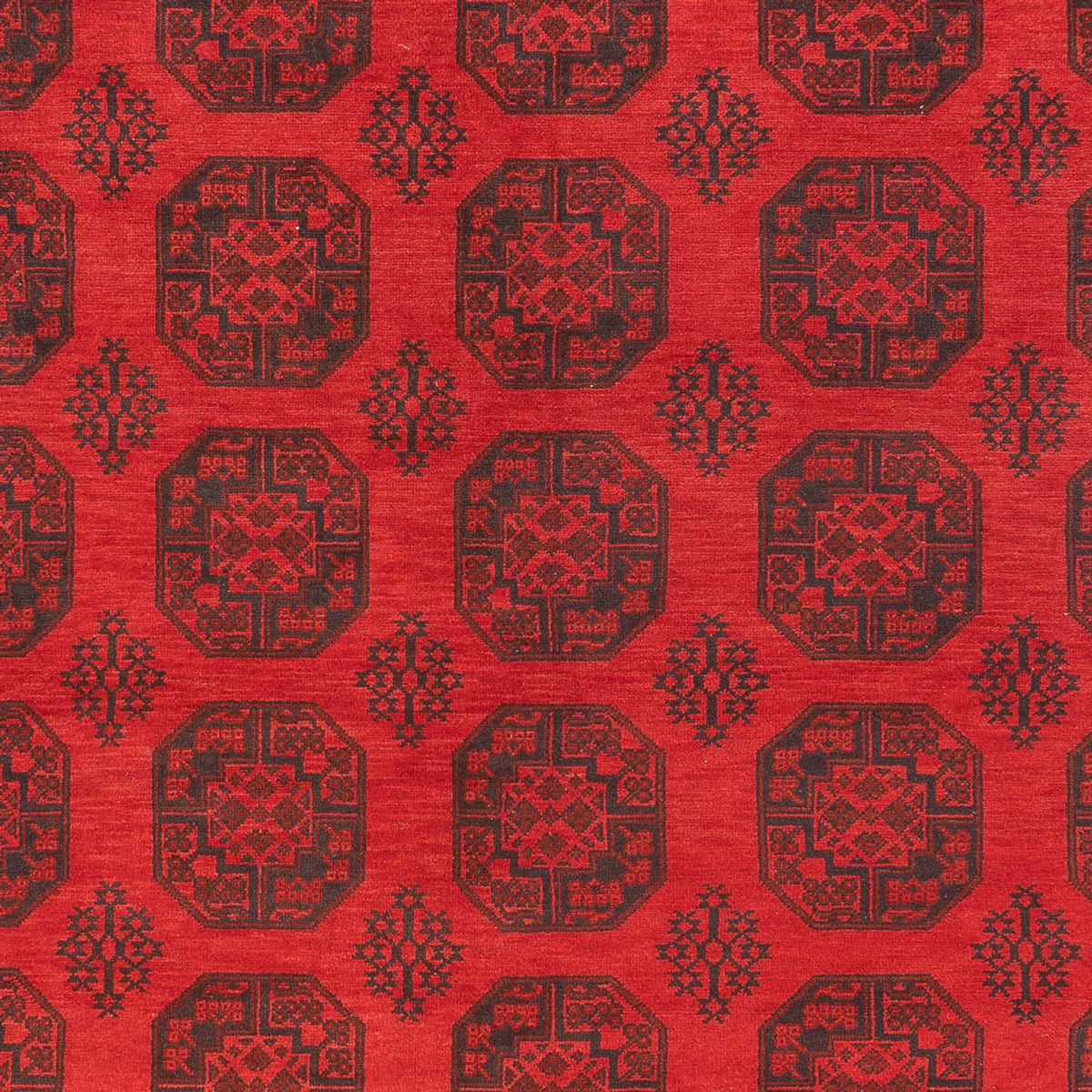 Tappeto afgano - Filpa - 401 x 309 cm - rosso
