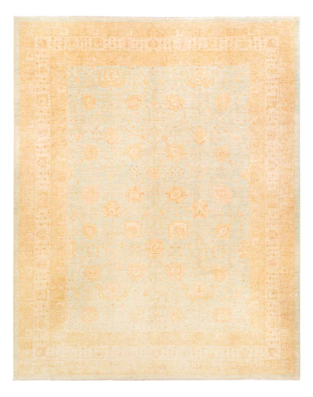 Tappeto Ziegler - 394 x 309 cm - blu chiaro