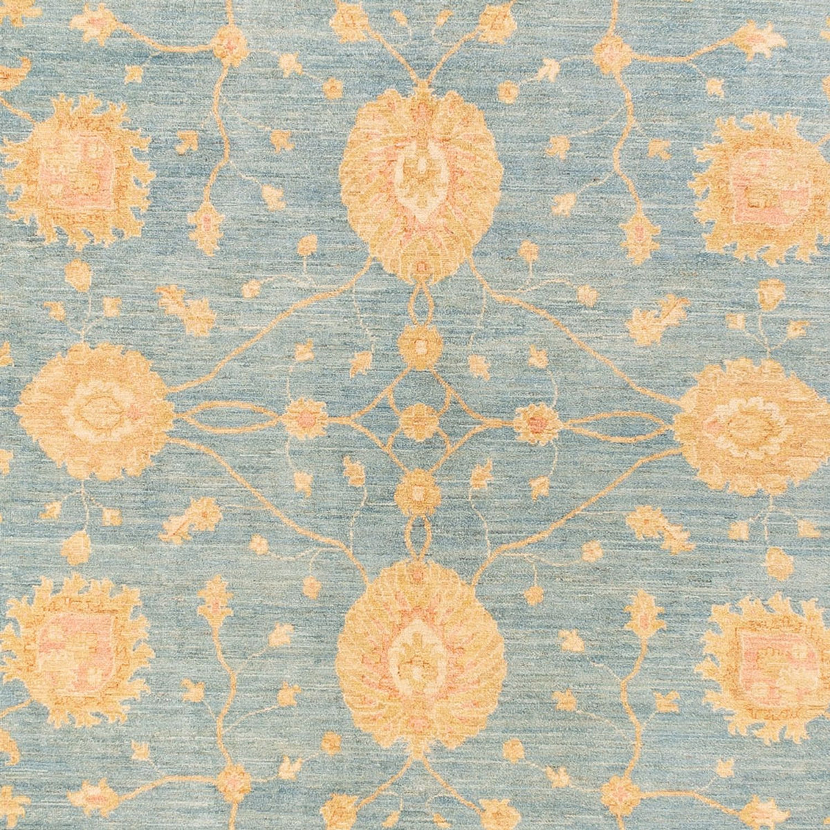 Tappeto Ziegler - 391 x 295 cm - blu