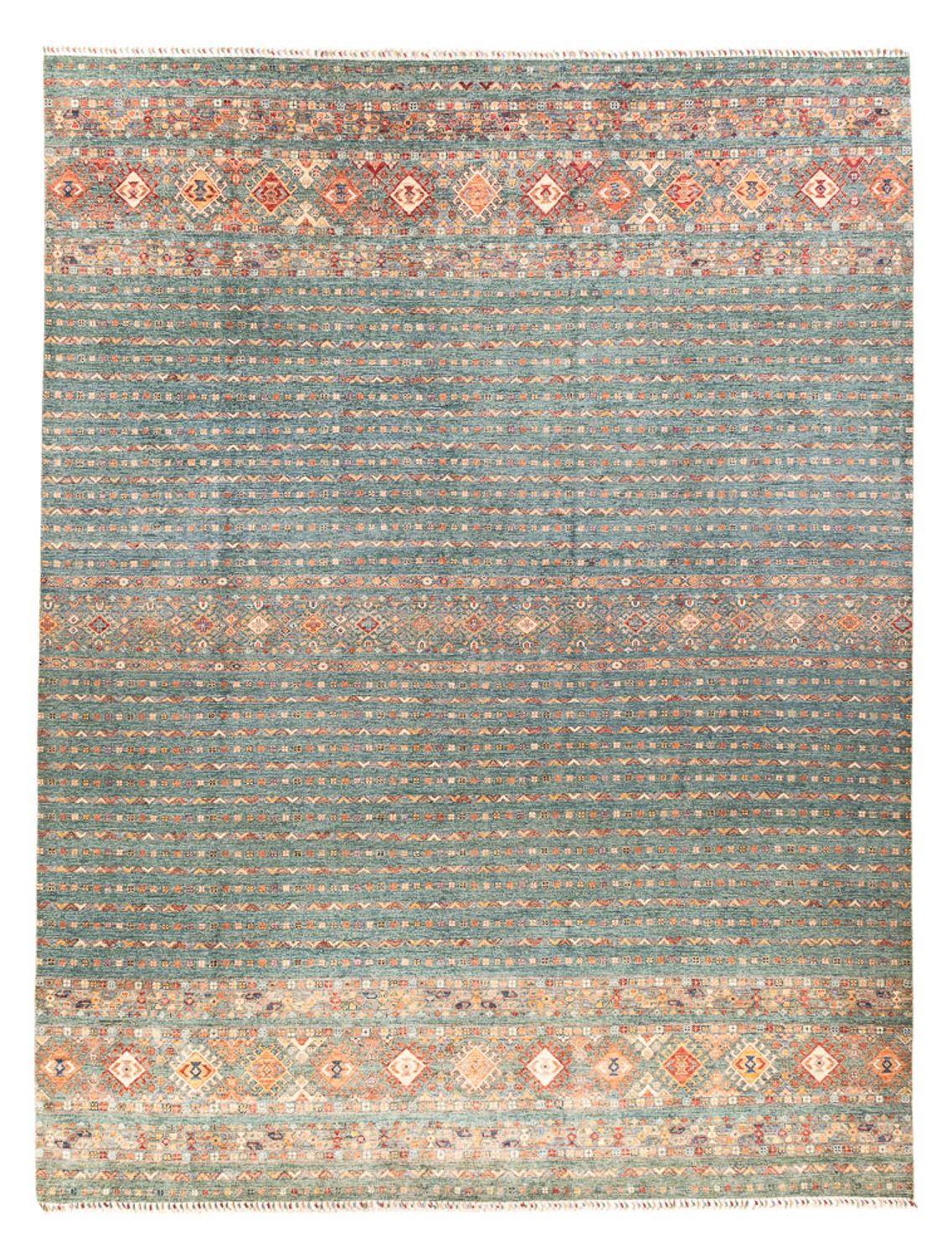 Tappeto Ziegler - Shal - 389 x 296 cm - blu petrolio