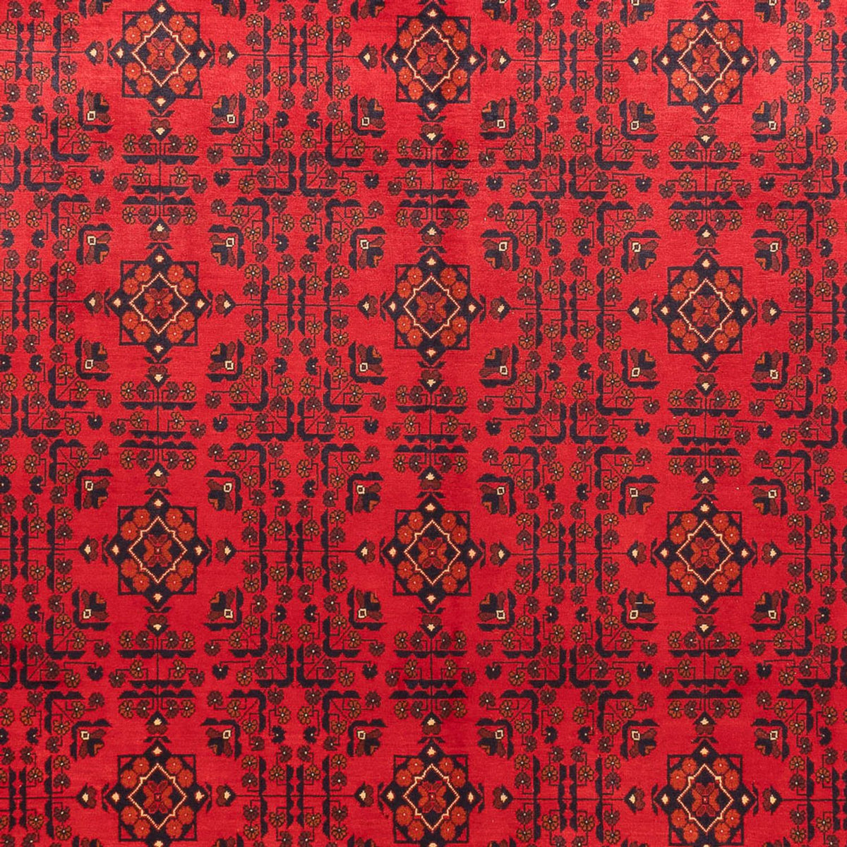Tappeto afgano - Kunduz - 382 x 309 cm - rosso