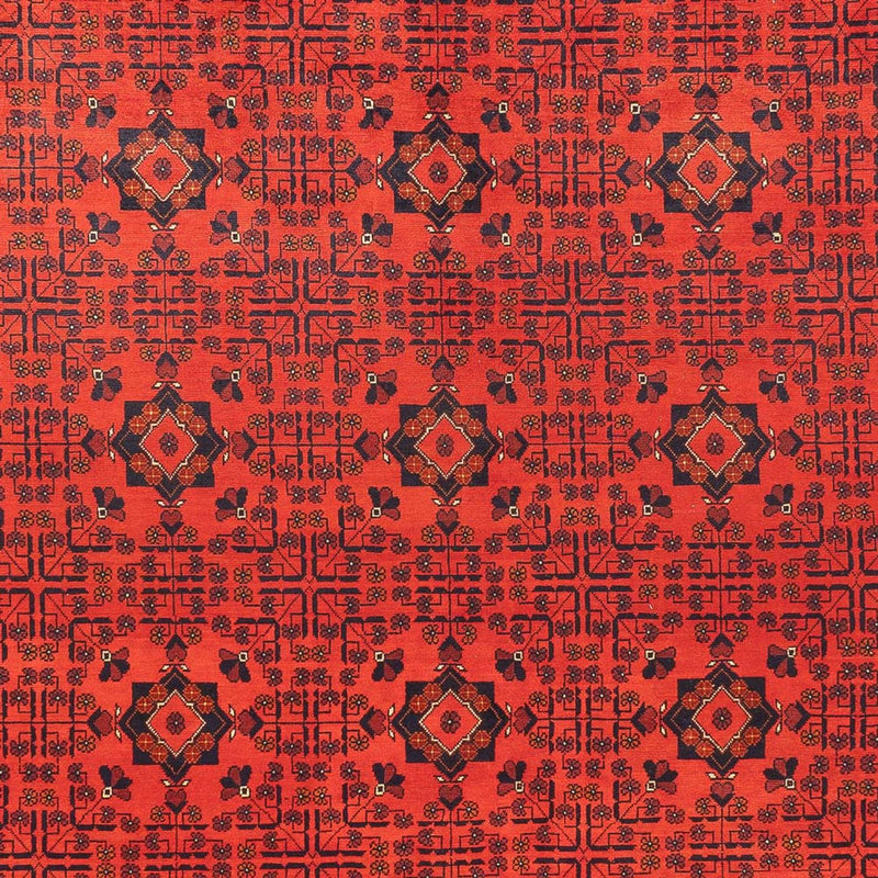 Tappeto afgano - Kunduz - 394 x 299 cm - rosso