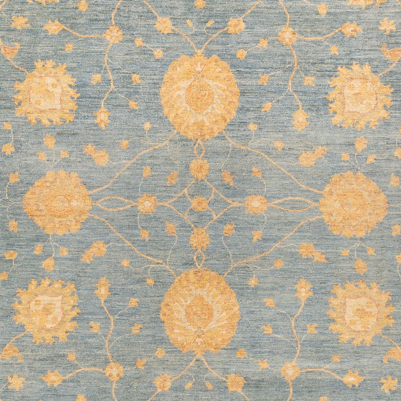 Tappeto Ziegler - 369 x 273 cm - blu mare