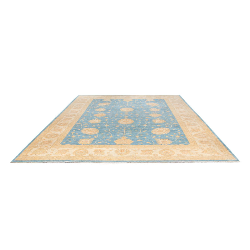 Tappeto Ziegler - 369 x 273 cm - blu mare