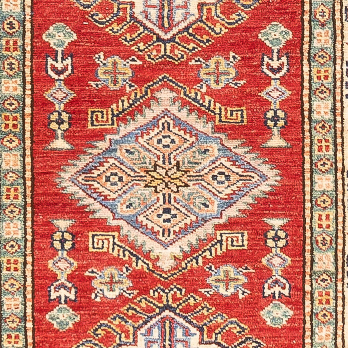 Tappeto corsia Tappeto Ziegler - Kazak - 298 x 82 cm - rosso