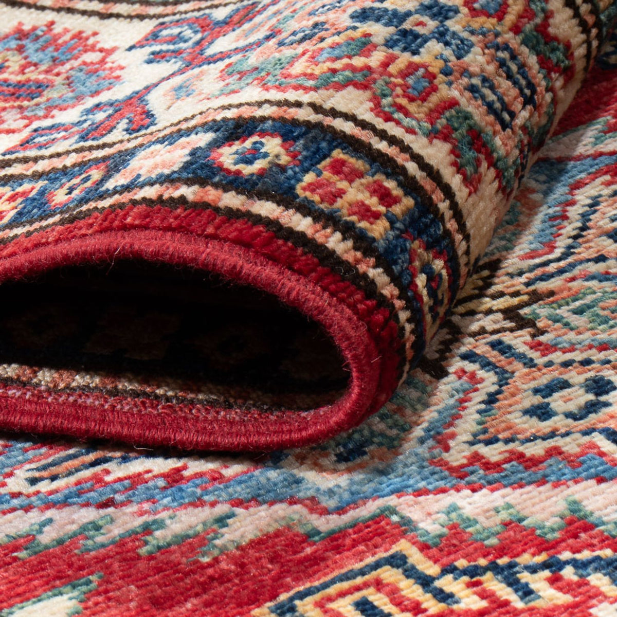 Tappeto corsia Tappeto Ziegler - Kazak - 298 x 82 cm - rosso