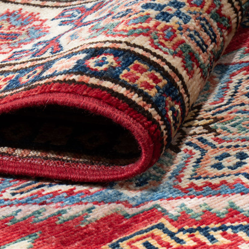 Tappeto corsia Tappeto Ziegler - Kazak - 298 x 82 cm - rosso