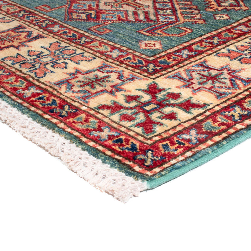 Tappeto corsia Tappeto Ziegler - Kazak - 326 x 80 cm - turchese