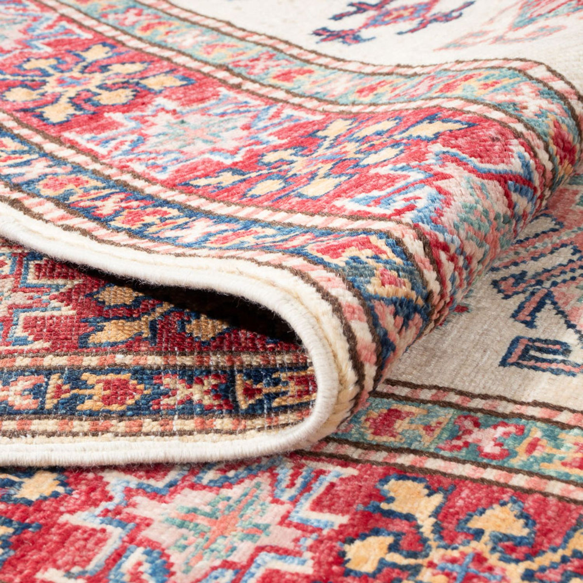 Tappeto corsia Tappeto Ziegler - Kazak - 296 x 80 cm - beige