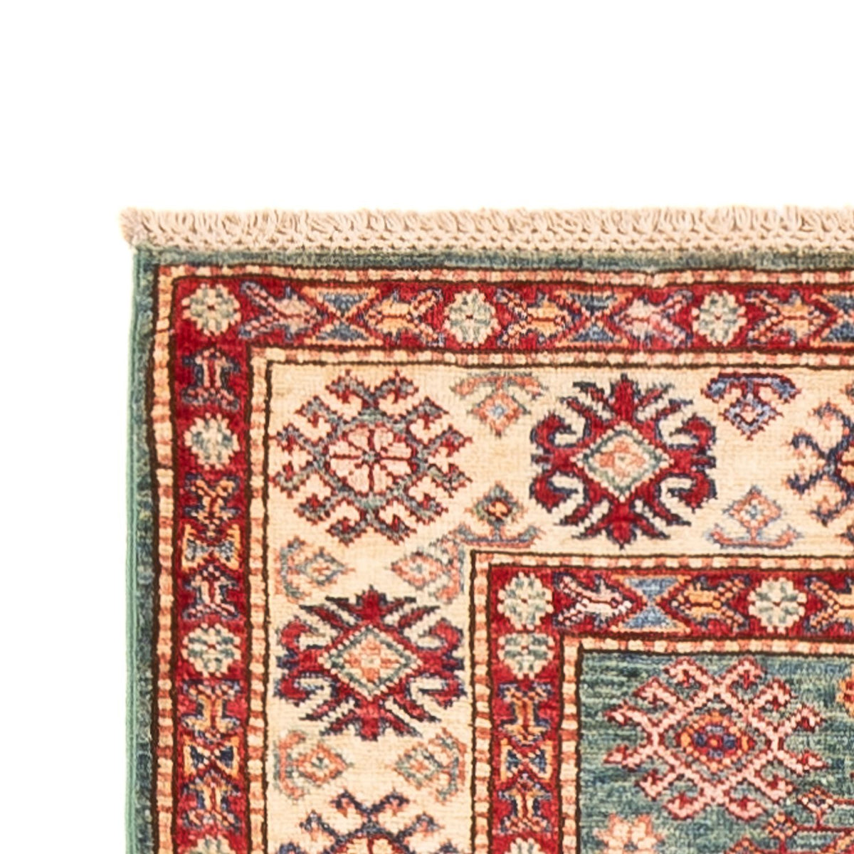 Tappeto corsia Tappeto Ziegler - Kazak - 294 x 84 cm - turchese