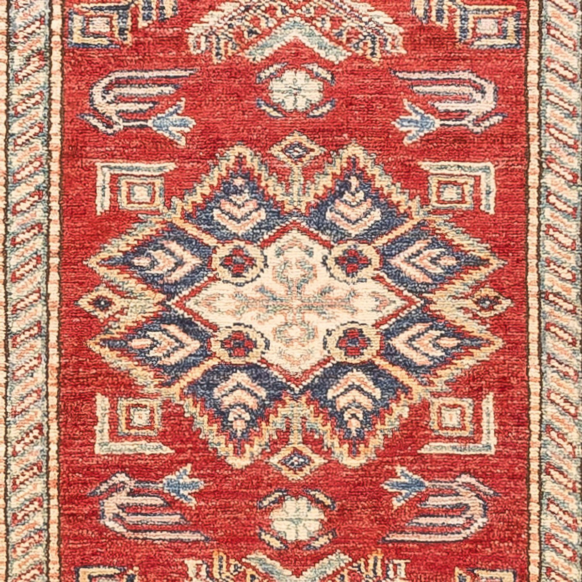 Tappeto corsia Tappeto Ziegler - Kazak - 304 x 83 cm - rosso