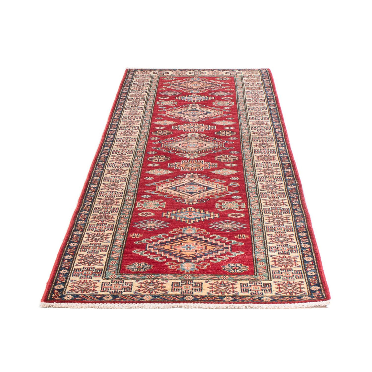 Tappeto corsia Tappeto Ziegler - Kazak - 295 x 81 cm - rosso