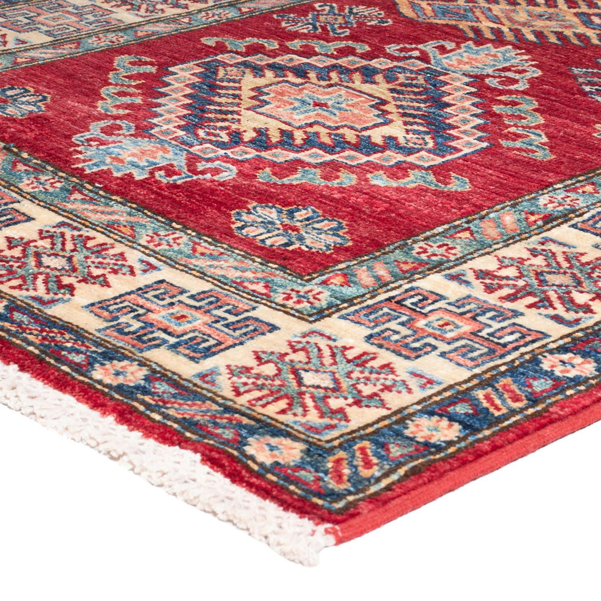 Tappeto corsia Tappeto Ziegler - Kazak - 306 x 80 cm - rosso