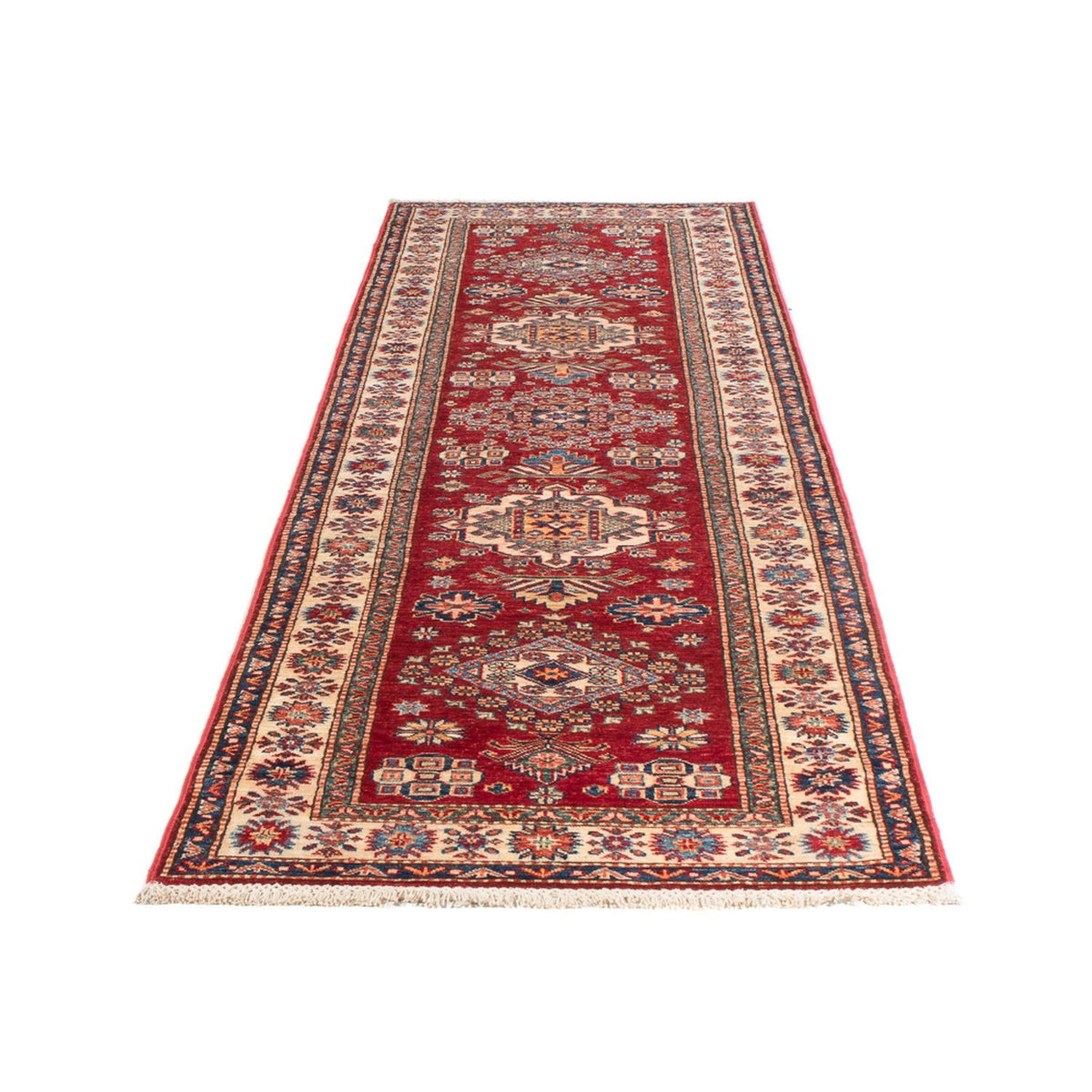 Tappeto corsia Tappeto Ziegler - Kazak - 302 x 79 cm - rosso