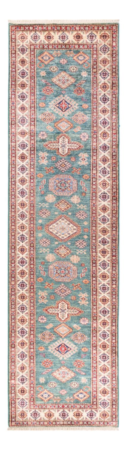 Tappeto corsia Tappeto Ziegler - Kazak - 303 x 80 cm - turchese