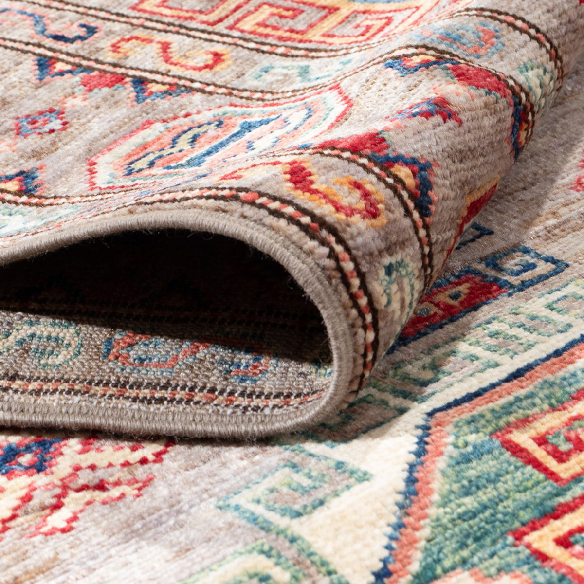 Tappeto corsia Tappeto Ziegler - Kazak - 303 x 84 cm - salmone