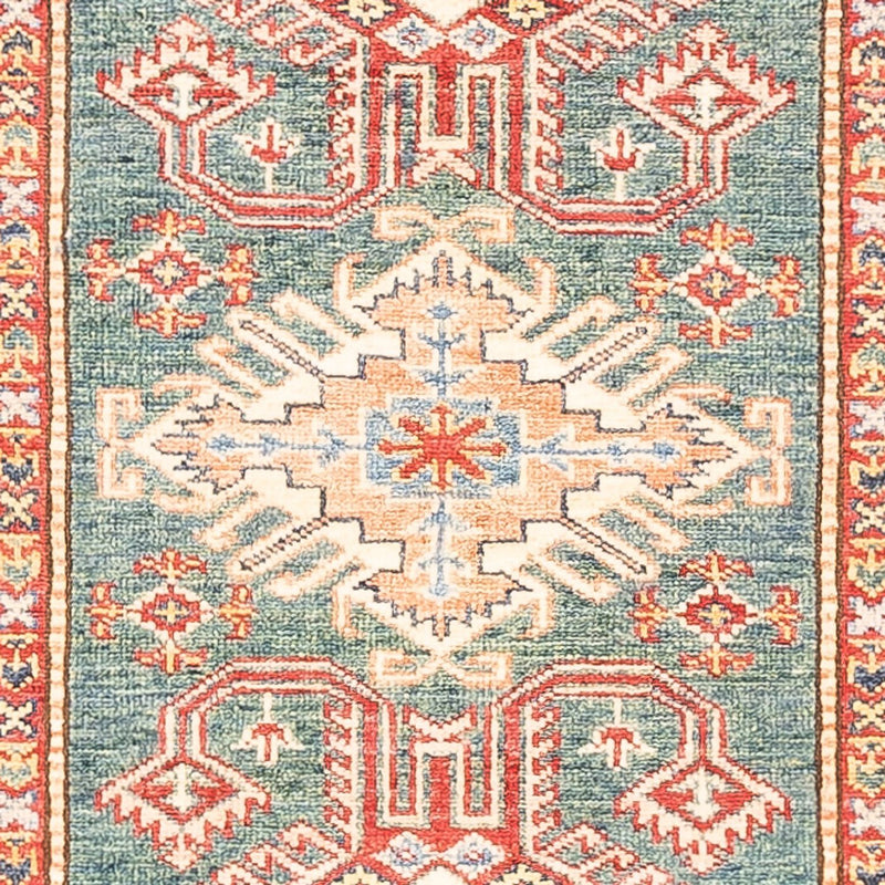 Tappeto corsia Tappeto Ziegler - Kazak - 298 x 82 cm - multicolore