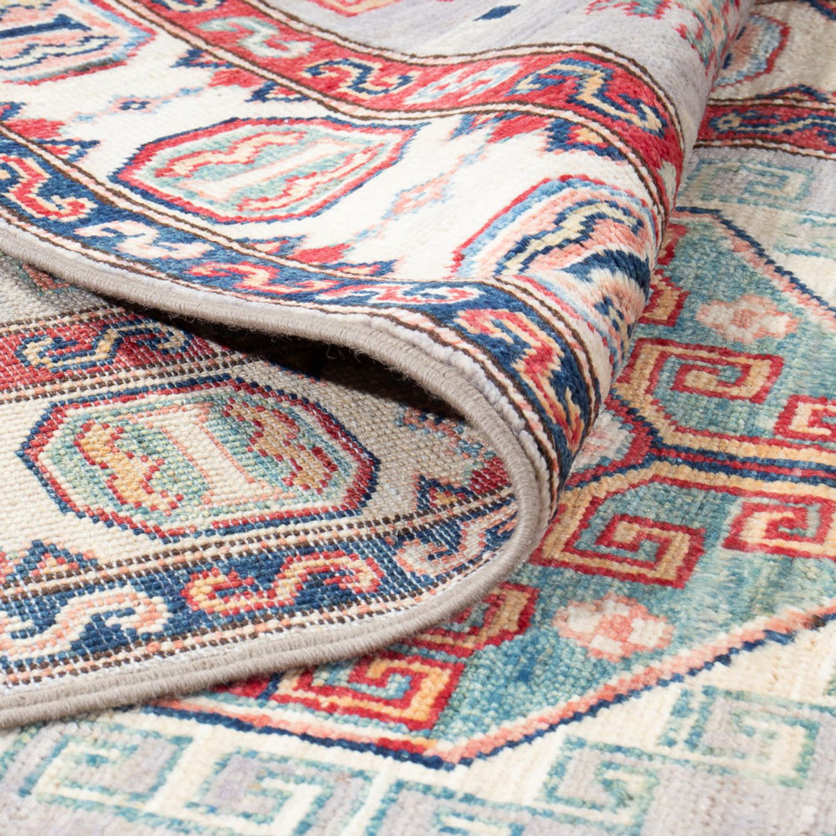 Tappeto corsia Tappeto Ziegler - Kazak - 300 x 80 cm - salmone