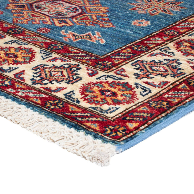 Tappeto corsia Tappeto Ziegler - Kazak - 305 x 79 cm - blu