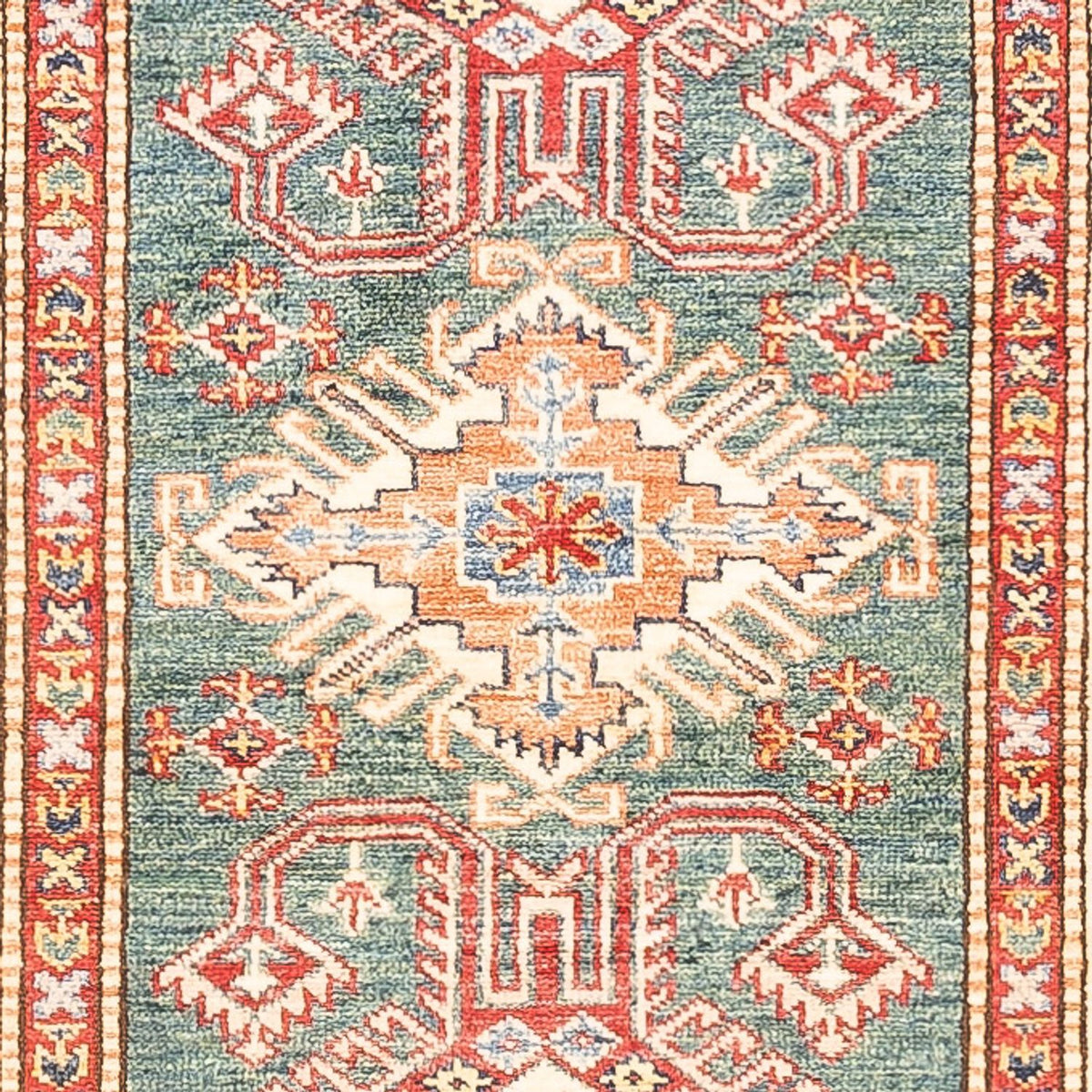 Tappeto corsia Tappeto Ziegler - Kazak - 297 x 78 cm - verde