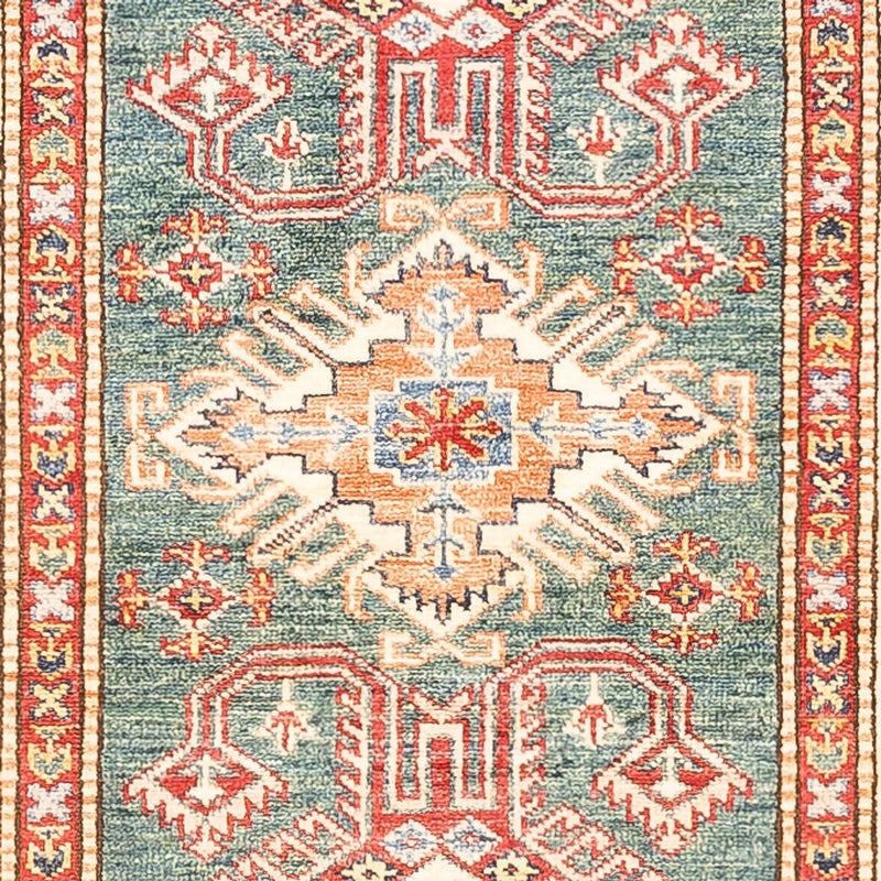 Tappeto corsia Tappeto Ziegler - Kazak - 297 x 78 cm - verde