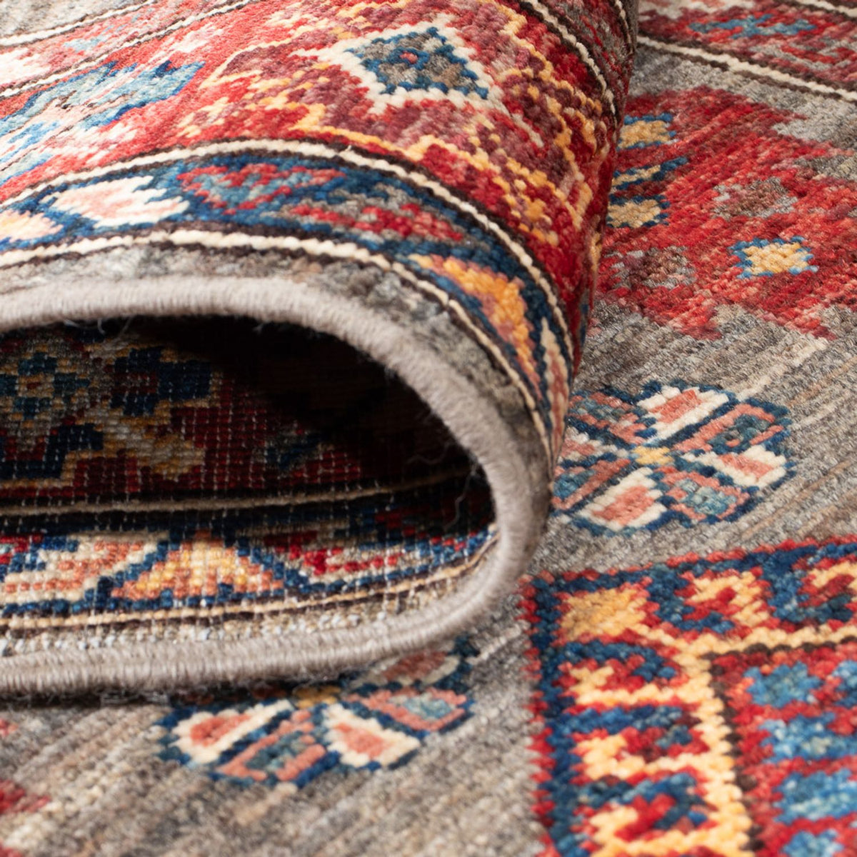 Tappeto corsia Tappeto Ziegler - Kazak - 319 x 77 cm - multicolore