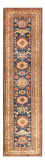 Tappeto corsia Tappeto Ziegler - Kazak - 304 x 80 cm - blu scuro