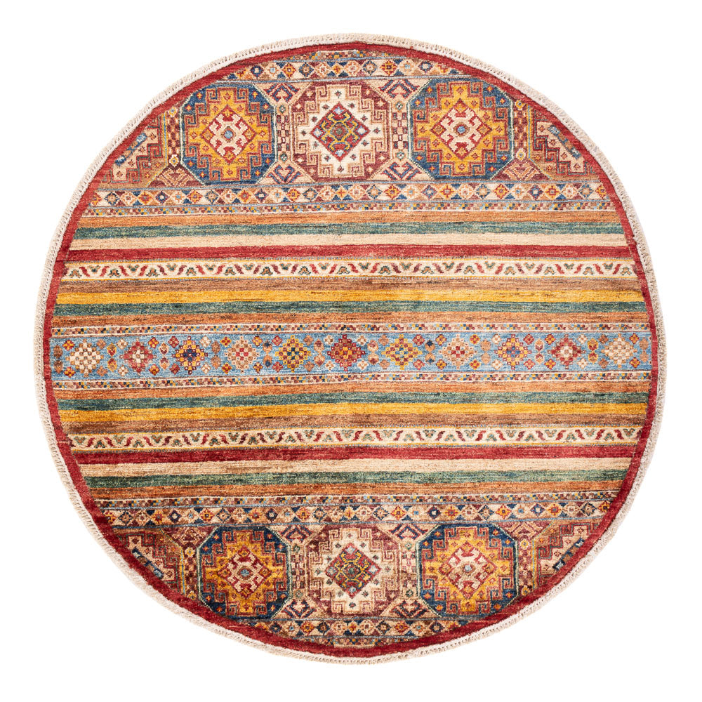 Tappeto Ziegler - Shal rotondo  - 124 x 116 cm - multicolore