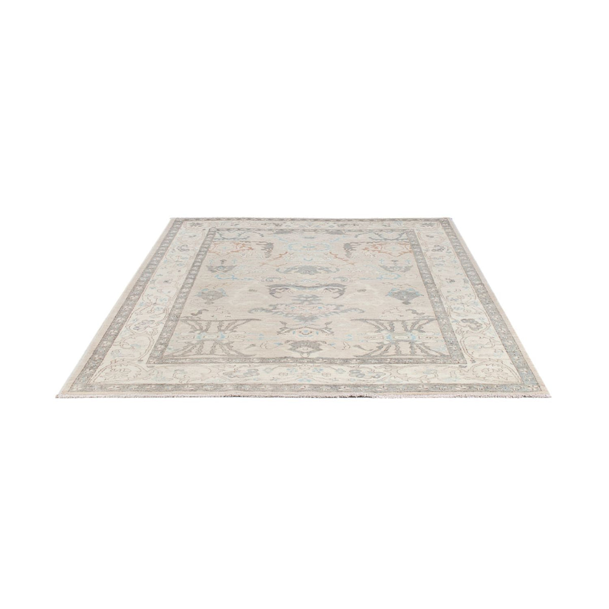 Tappeto Ziegler - Usak - 236 x 176 cm - grigio chiaro