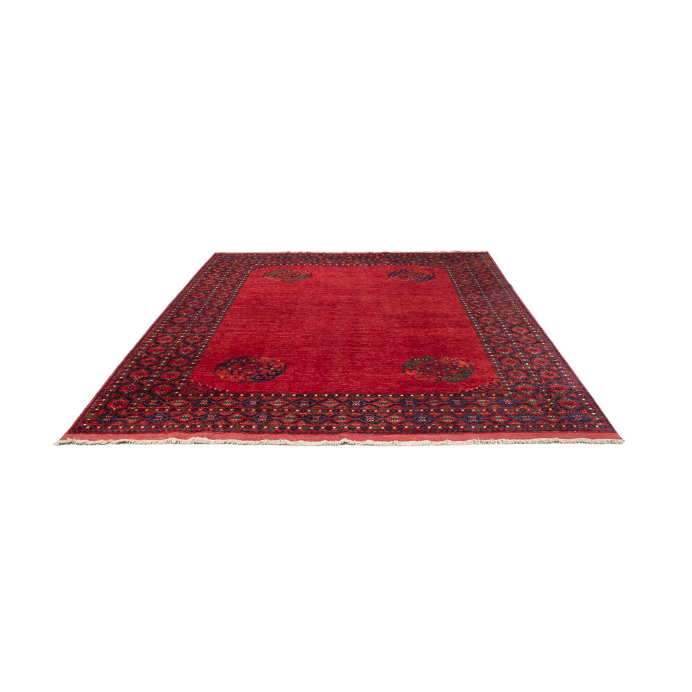 Tappeto afgano - Kunduz - 313 x 259 cm - rosso