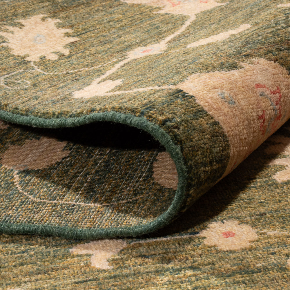 Tappeto Ziegler - Moderno - 200 x 151 cm - verde oliva