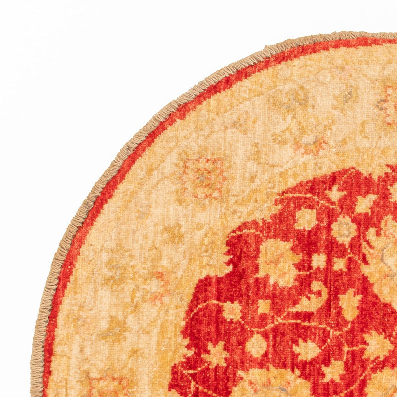 Tappeto Ziegler rotondo  - 96 x 99 cm - rosso