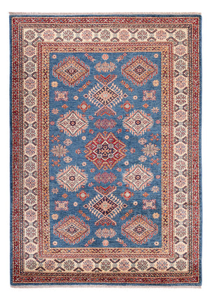Tappeto Ziegler - Kazak - 210 x 147 cm - blu