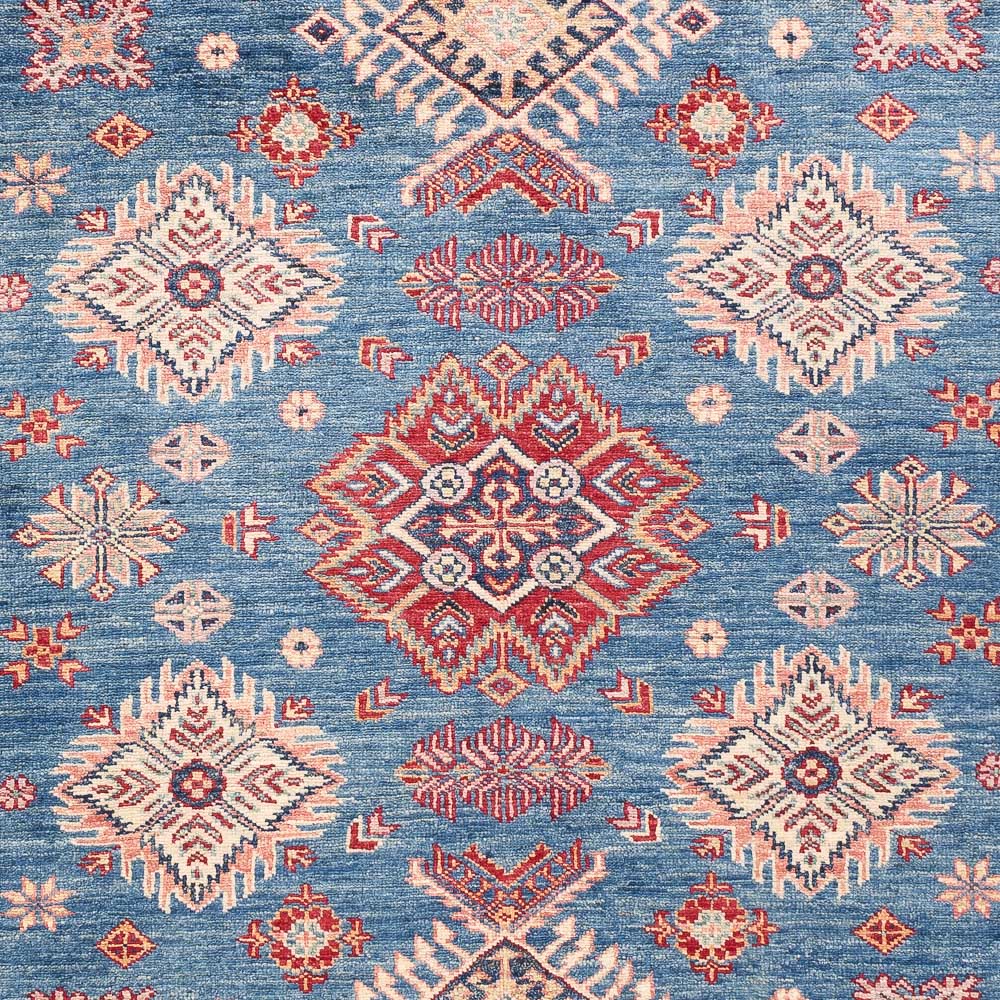 Tappeto Ziegler - Kazak - 202 x 149 cm - blu