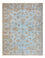 Tappeto Ziegler - Moderno - Vintage/Tinto di moda - 197 x 148 cm - blu chiaro
