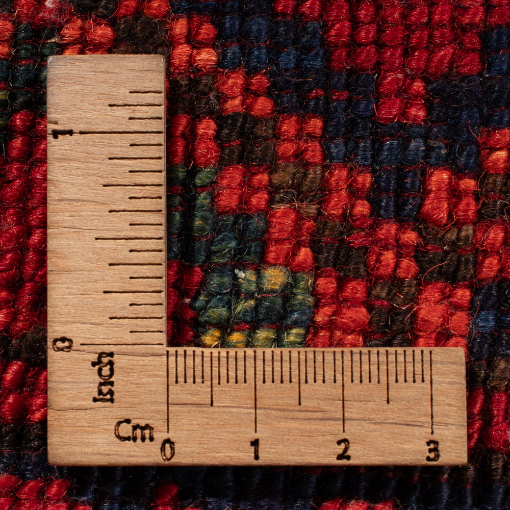 Tappeto afgano - Kunduz - 194 x 156 cm - rosso