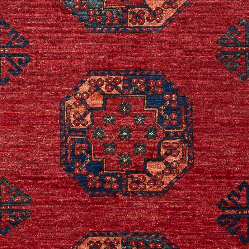 Tappeto afgano - 181 x 124 cm - rosso