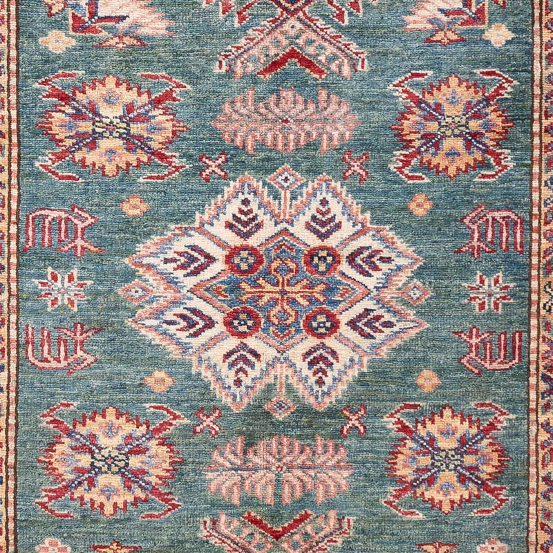 Tappeto Ziegler - Kazak - Reale - 174 x 118 cm - blu mare