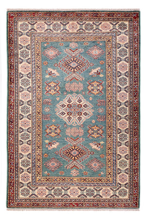 Tappeto Ziegler - Kazak - Reale - 183 x 121 cm - verde mare