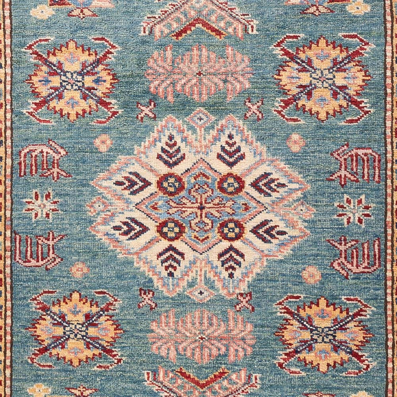 Tappeto Ziegler - Kazak - Reale - 183 x 121 cm - verde mare