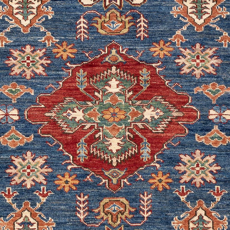 Tappeto Ziegler - Kazak - Reale - 170 x 122 cm - blu scuro