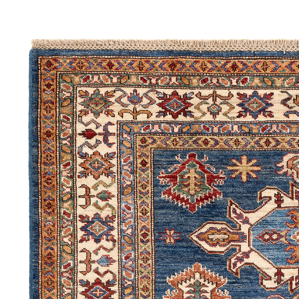 Tappeto Ziegler - Kazak - Reale - 170 x 122 cm - blu scuro