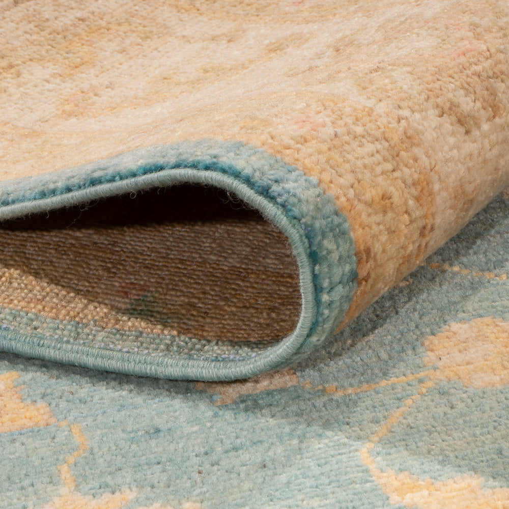 Tappeto Ziegler - 177 x 122 cm - blu mare