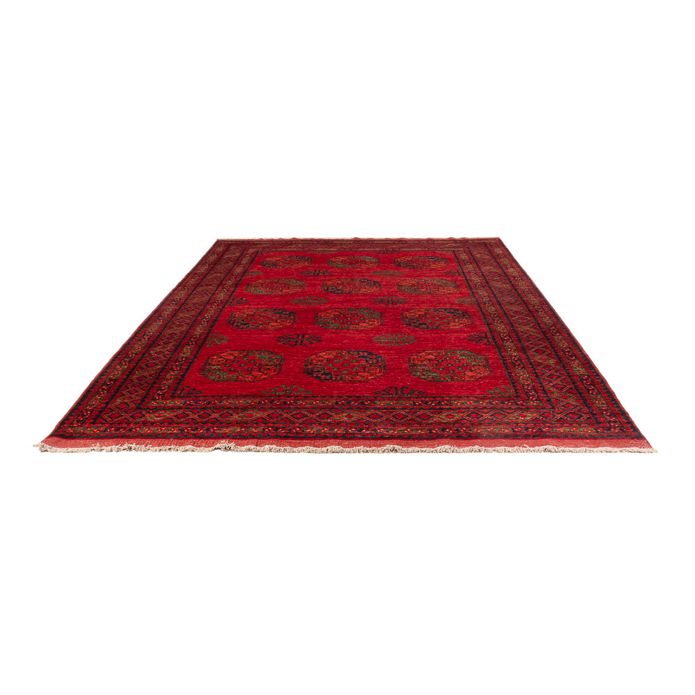 Tappeto afgano - Kunduz - 317 x 213 cm - rosso