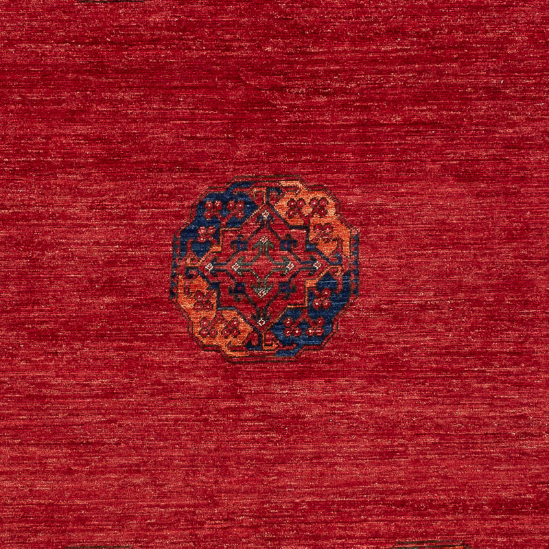 Tappeto afgano - Kunduz - 291 x 212 cm - rosso