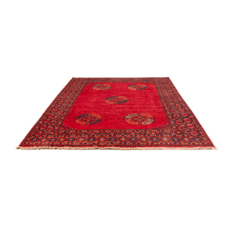 Tappeto afgano - Kunduz - 291 x 212 cm - rosso