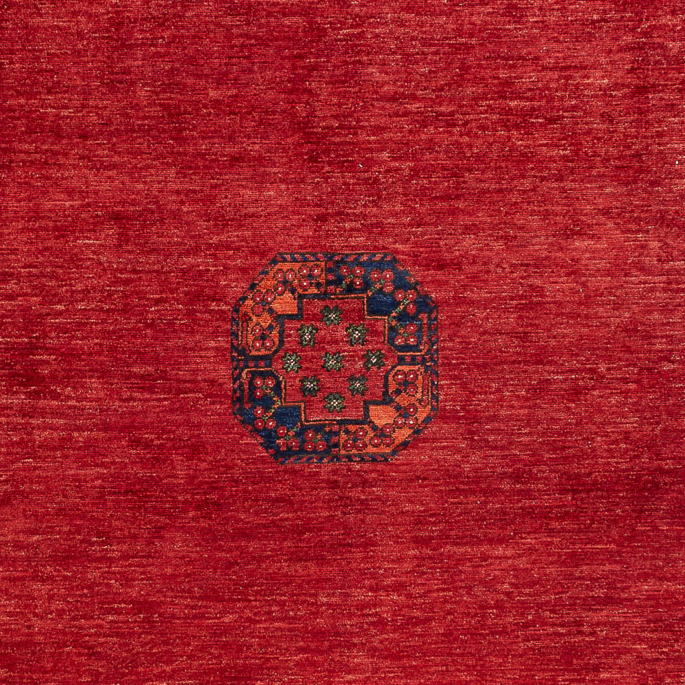 Tappeto afgano - Kunduz - 305 x 204 cm - rosso