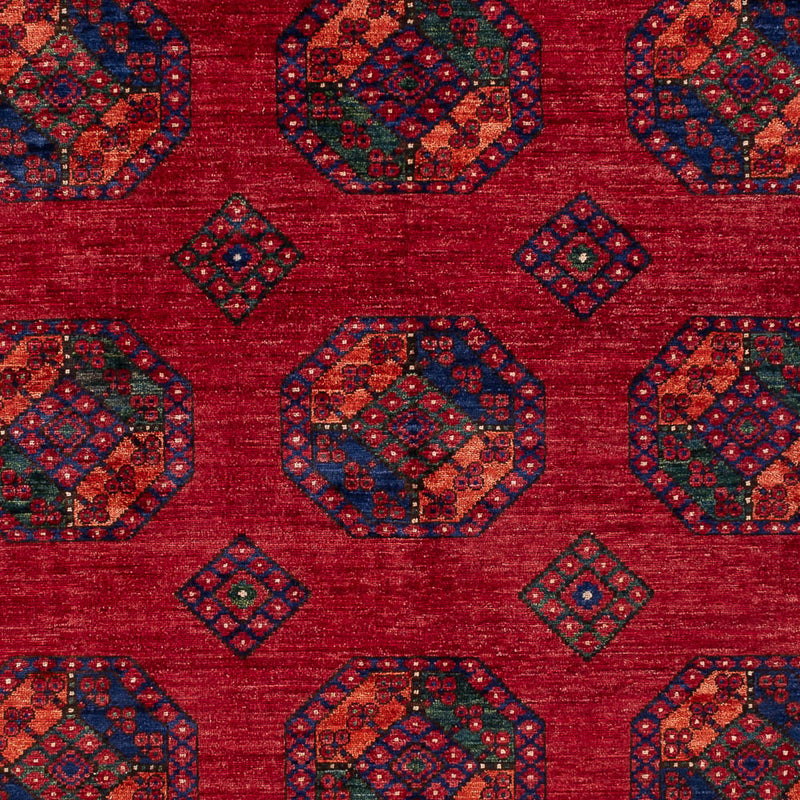 Tappeto afgano - Kunduz - 310 x 206 cm - rosso