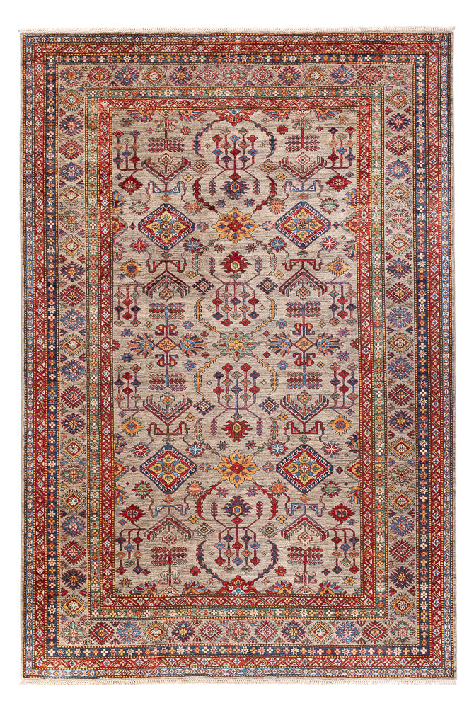 Tappeto Ziegler - Kazak - 301 x 203 cm - beige scuro